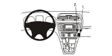 ProClip Monteringsbygel Skoda Octavia II 05-13 ryhmässä Autohifi / Mikä sopii autooni / Skoda / Skoda Octavia / Skoda Octavia 2009-2012 @ BRL Electronics (240SKOOCT05PROC)