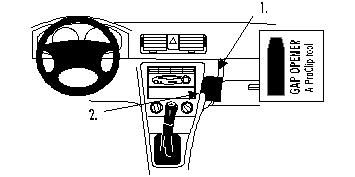 ProClip Monteringsbygel Skoda Octavia 99-06 ryhmässä Autohifi / Mikä sopii autooni / Skoda / Skoda Octavia / Skoda Octavia 1998-2004 @ BRL Electronics (240SKOOCT99PROC)