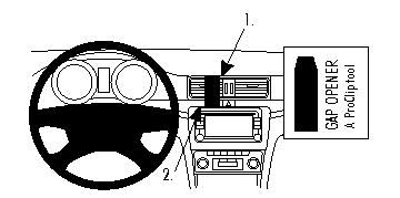 ProClip Monteringsbygel Skoda Superb 09-05 ryhmässä Autohifi / Mikä sopii autooni / Skoda / Skoda Superb / Skoda Superb 2008-2015 @ BRL Electronics (240SKOSUP09PROC)