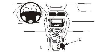 ProClip Monteringsbygel Subaru Impreza 01-04 ryhmässä Autohifi / Mikä sopii autooni / Subaru @ BRL Electronics (240SUBIMP01PROC)