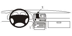 ProClip Monteringsbygel Subaru Outback 95-98 ryhmässä Autohifi / Mikä sopii autooni / Subaru @ BRL Electronics (240SUBOUT95PROCL)