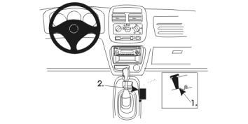 ProClip Monteringsbygel Suzuki Ignis 01-03 ryhmässä Autohifi / Mikä sopii autooni / Suzuki @ BRL Electronics (240SUZIGN01PROC)