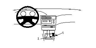 Toyota Corolla 93-97 ryhmässä Autohifi / Mikä sopii autooni / Toyota / Corolla / Corolla 1995-2000 @ BRL Electronics (240TOYCOR93PROC)