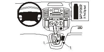ProClip Monteringsbygel Toyota Corolla Verso 02-03 ryhmässä Autohifi / Mikä sopii autooni / Toyota / Corolla Verso / Corolla Verso 2001-2009 @ BRL Electronics (240TOYCOVE02PROC)