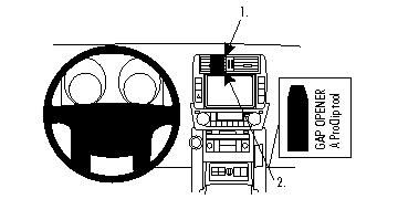 ProClip Monteringsbygel Toyota LandCruiser 10-15 ryhmässä Autohifi / Mikä sopii autooni / Toyota / Landcruiser / Landcruiser 2008- @ BRL Electronics (240TOYLAN09PROCL)