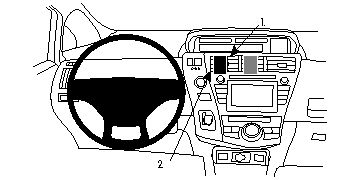 ProClip Monteringsbygel Toyota Prius + 12-15 ryhmässä Autohifi / Mikä sopii autooni / Toyota / Prius / Prius 2010-2015 @ BRL Electronics (240TOYPRIPLPROC)