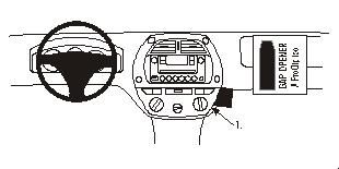 ProClip Monteringsbygel Toyota RAV 4 01-03 ryhmässä Autohifi / Mikä sopii autooni / Toyota / RAV4 / RAV4 2001-2005 @ BRL Electronics (240TOYRAV01PROC)