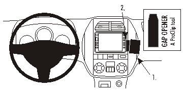 ProClip Monteringsbygel Toyota RAV 4 04-05 ryhmässä Autohifi / Mikä sopii autooni / Toyota / RAV4 / RAV4 2001-2005 @ BRL Electronics (240TOYRAV04PROC)