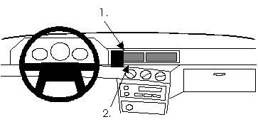 ProClip Monteringsbygel Volvo 740/940 91-98 ryhmässä Autohifi / Mikä sopii autooni / Volvo / Volvo 940/960 / Volvo 940/960 1991-1998 @ BRL Electronics (240VOL74094091PR)