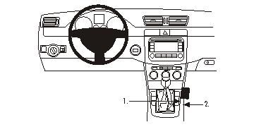 ProClip Monteringsbygel Volkswagen Passat 05-14/Alltrack 12-15/CC 09-15 ryhmässä Autohifi / Mikä sopii autooni / Volkswagen / Passat / Passat B7 2010-2015 / Muut Passat B7 2010-2015 @ BRL Electronics (240VWPAS05PROCL)