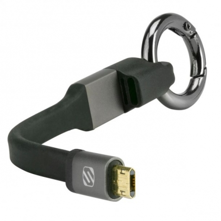Scosche Clip-on, nyckelring laddningskabel Micro USB ryhmässä Autohifi / Älypuhelin autossa / Tarvikkeet @ BRL Electronics (242EZCS)