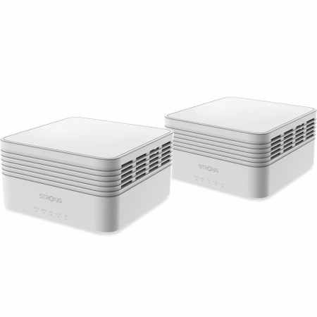 Strong Atria WiFi Mesh 3000 Home-kit 2,4+5GHz, 2-pack ryhmässä Kotihifi / Tarvikkeet / Verkko @ BRL Electronics (260MESH30002)