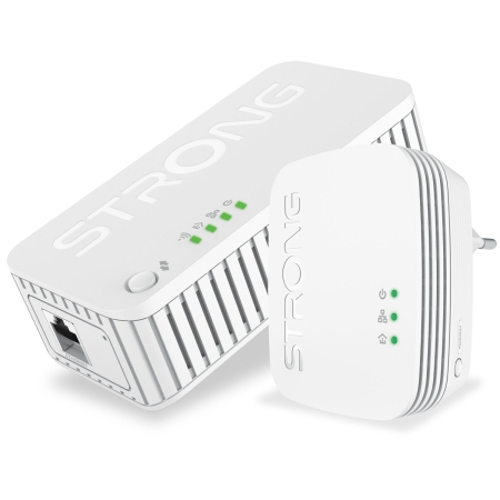 Strong POWERLWF1000DUOMINI, Powerline Wi-Fi 1000 Kit Mini ryhmässä Uutuudet osoitteessa BRL (260POWERLWF1000DUOMINI)