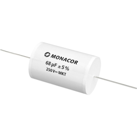 Monacor MKTA-680 MKT-kalvokondensaattori, 68 µF, 250 V ryhmässä Kotihifi / Tarvikkeet / Komponentit osoitteessa BRL (290MKTA680)