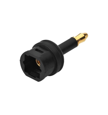 Monacor OLA-35T optinen sovitin, Toslink-naaras – mini-Toslink-uros ryhmässä Kotihifi / Kaapelit / Muut kaapelit ja adapterit osoitteessa BRL (290OLA35T)