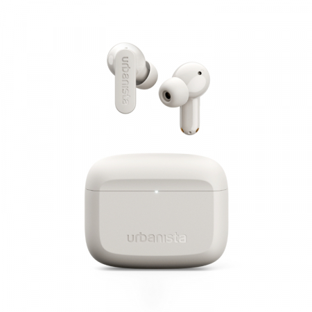 Urbanista Palo Alto true wireless melunvaimennuksella, Almost White ryhmässä Kotihifi / Kuulokkeet / In-Ear @ BRL Electronics (2991037654)