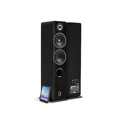 Elipson Prestige Facet 14F BT HD aktiva golvhögtalare, svart ryhmässä Kotihifi / Kaiuttimet / Lattiakaiuttimet @ BRL (300ELIPF14BTB)