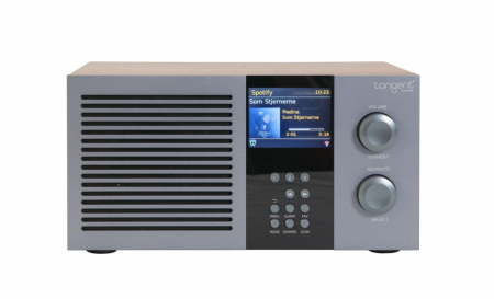 Tangent Radio Tre allt-i-ett-system med Bluetooth, DAB+ & mer, valnöt ryhmässä Kotihifi / Kaiuttimet / WiFi-kaiuttimet @ BRL (300TANRADTREWN)