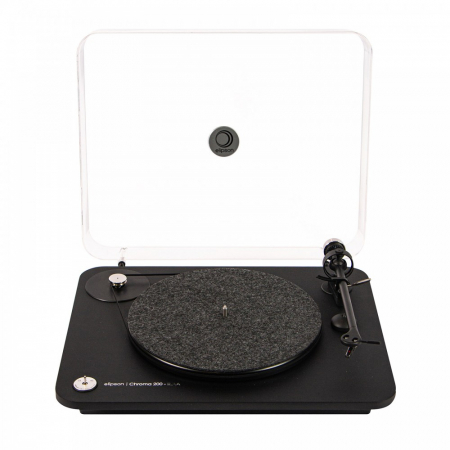 Elipson Chroma 200 skivspelare med RIAA-steg, svart ryhmässä Kotihifi / Hifi / Levysoittimet @ BRL Electronics (303C200RIAABK)