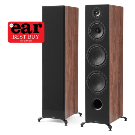 Elipson Prestige Facet II 24F lattiakaiutin, saksanpähkinä pari ryhmässä Kotihifi / Kaiuttimet / Lattiakaiuttimet @ BRL (303PF224FWNBK)