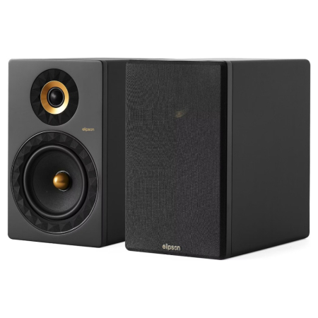 Elipson Prestige Facet II 8B jalustakaiuttimet, mattamusta/kulta pari ryhmässä Uutuudet osoitteessa BRL (303PF28BMBKGO)