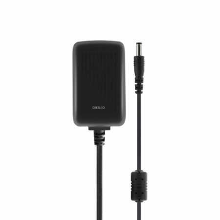 Deltaco PS12-20B Virtalähde 12V DC/2A ryhmässä Kotihifi / Kaapelit / Virtakaapelit osoitteessa BRL (310PS1220B)