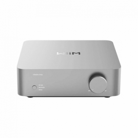 WiiM Vibelink Amp stereovahvistin DAC:lla, Silver ryhmässä Kotihifi / Vahvistimet / Vahvistimet @ BRL Electronics (312VIBELINKAMPS)