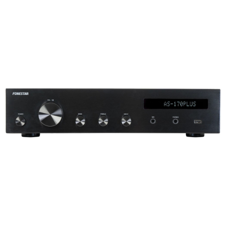 Fonestar AS-170PLUS, stereovahvistin RIAA:lla ja Bluetoothilla ryhmässä Kotihifi / Vahvistimet / Stereo-vahvistimet osoitteessa BRL (314AS170PLUS)