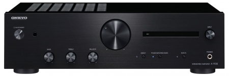 Onkyo A-9130 stereoförstärkare med DAC, svart ryhmässä Kotihifi / Vahvistimet / Vahvistimet @ BRL Electronics (350A9130B)
