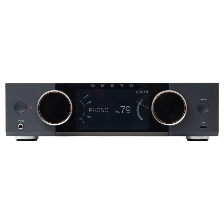 Onkyo Muse Y-50 striimausvahvistin, musta ryhmässä Kotihifi / Vahvistimet / Stereo-vahvistimet osoitteessa BRL (350Y50B)