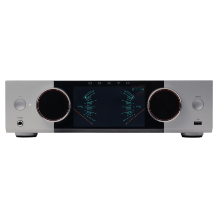 Onkyo Muse Y-50 striimaava vahvistin, hopea ryhmässä Kotihifi / Vahvistimet / Stereo-vahvistimet osoitteessa BRL (350Y50S)