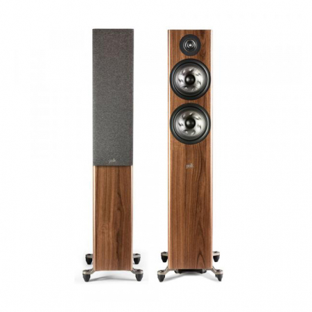 Polk Audio Reserve R600 lattiakaiuttimet, pähkinäpari ryhmässä Kotihifi / Kaiuttimet / Lattiakaiuttimet @ BRL Electronics (354R600WA)