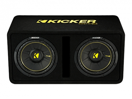 Kicker CompC 2x10tum  ryhmässä Autohifi / Subwooferit / Bassokotelot @ BRL Electronics (40044DCWC102)
