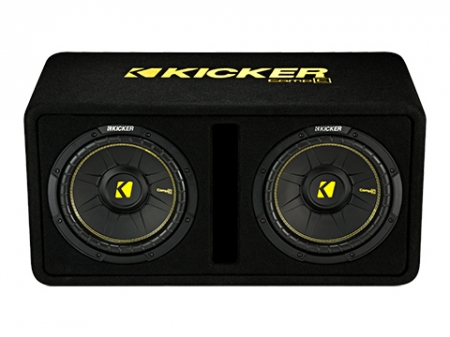 Kicker CompC 2x10tum  ryhmässä Autohifi / Subwooferit / Bassokotelot @ BRL (40044DCWC102)