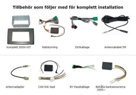 Volvo XC90, installationskit ryhmässä Autohifi / Mikä sopii autooni / Volvo / Volvo XC90 / Volvo XC90 2003-2014 @ BRL Electronics (400FKSXC90)