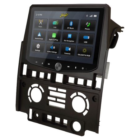 Stinger HORIZON10 iX210E-LR1, 10-tuumainen autostereo Land Rover Defenderille 2007-2016 ryhmässä Autohifi / Mikä sopii autooni / Land Rover / Defender @ BRL (400IX210ELR1)