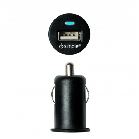 iSimple USB-billaddare ryhmässä Autohifi / Älypuhelin autossa / Tarvikkeet @ BRL Electronics (403IS4710)