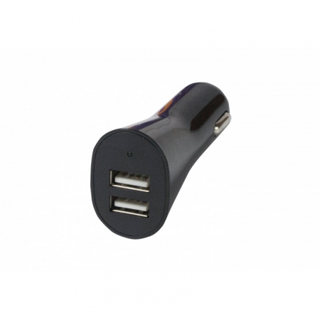 iSimple USB billaddare med två portar ryhmässä Autohifi / Älypuhelin autossa / Tarvikkeet @ BRL Electronics (403IS4724BK)