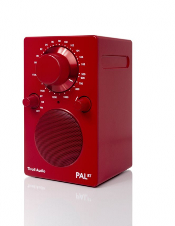 Tivoli Audio PAL BT, FM-radio med Bluetooth, röd ryhmässä Pakettiratkaisut / Paketit kotiin / Mikrostereot @ BRL Electronics (404TAPALBTG2R)