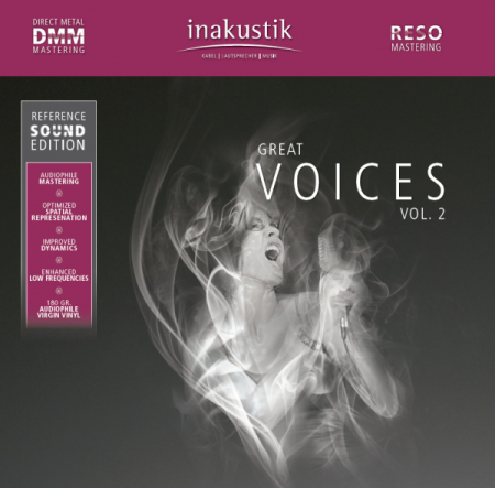 Inakustik Great Voices vol.II 180 grams LP ryhmässä Kotihifi / Tarvikkeet / Levyt @ BRL Electronics (406INA130005)