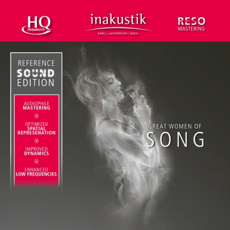 Inakustik Great Women Of Song HQCD ryhmässä Kotihifi / Tarvikkeet / Levyt @ BRL Electronics (406INA130012)