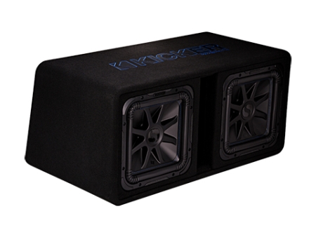 Kicker Solo-Baric L7S DL7S122, refleksikotelo kahdella 12 tuuman bassoelementillä, 2 ohmia ryhmässä Autohifi / Subwooferit / Bassokotelot osoitteessa BRL (41044DL7S122)