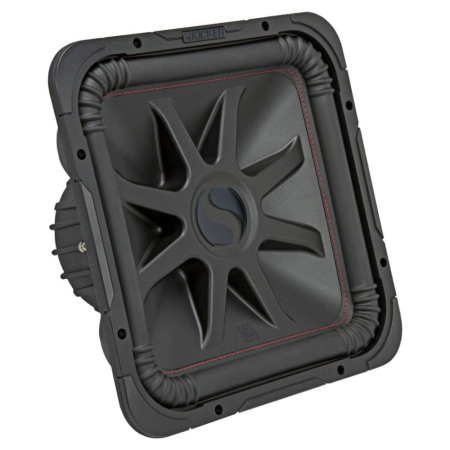 Kicker Solo-Baric L7R154, neliönmuotoinen 15 tuuman bassoelementti, 2x4 ohmia ryhmässä Autohifi / Subwooferit / Subwooferelementit osoitteessa BRL (41045L7R154)