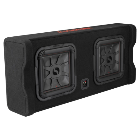 Kicker Solo-Baric DL7TDF122, 2 x 12 tuumaa subwooferkotelo, 2 ohmia ryhmässä Autohifi / Subwooferit / Bassokotelot osoitteessa BRL (41049DL7TDF122)