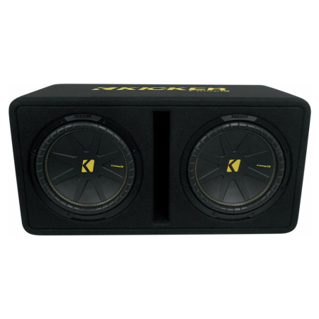 Kicker CompC DCWC122, refleksikotelo 2x12 tuuman subwoofereille, 2 ohmia ryhmässä Autohifi / Subwooferit / Bassokotelot osoitteessa BRL (41050DCWC122)