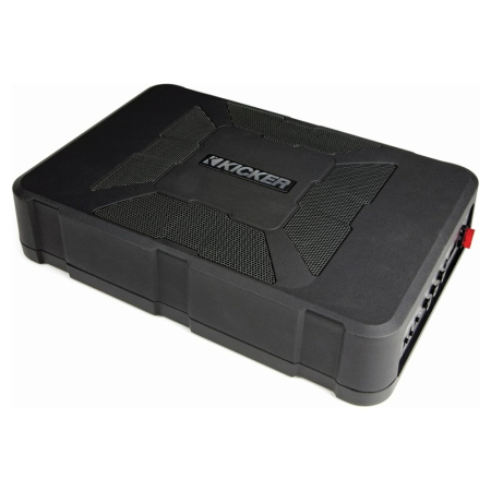 Kicker Hideaway HS8, 8-tuumainen aktiivinen subwooferkotelo ryhmässä Autohifi / Subwooferit / Aktiivinen bassokotelo osoitteessa BRL (41051HS8)