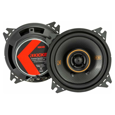 Kicker KSC404, 4 tuuman koaksiaalikaiuttimet, pari ryhmässä Autohifi / Kaiuttimet / Koaksiaalikaiutin osoitteessa BRL (41051KSC404)