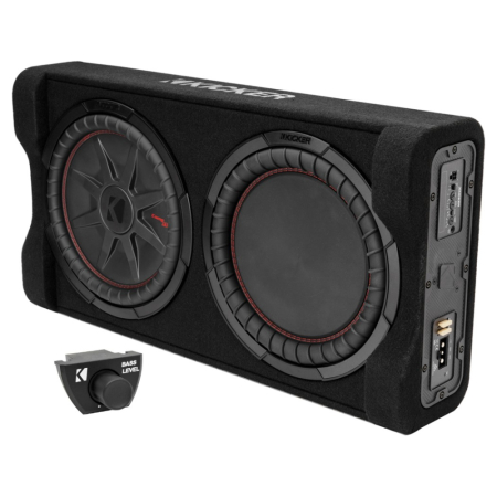 Kicker CompRT PTRTP12, 12 tuuman alaspäin suunnattu aktiivinen subwooferkotelo ryhmässä Autohifi / Subwooferit / Aktiivinen bassokotelo osoitteessa BRL (41051PTRTP12)