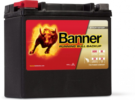Banner Running Bull BackUp 200A 12Ah ryhmässä Autohifi / Tarvikkeet / Akut @ BRL Electronics (420BANNER514)