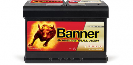 Banner Running Bull AGM 720A 70Ah ryhmässä Autohifi / Tarvikkeet / Akut @ BRL Electronics (420BANNER70)